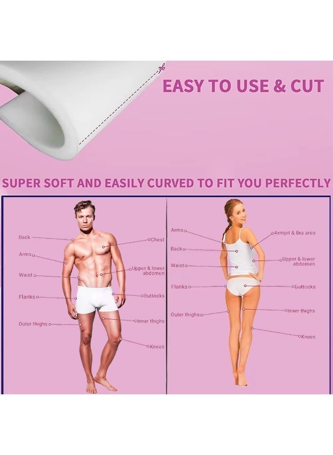 XUN Lipo Foams Board Post Surgery BBL Lipo Foam Pads Abdominal Foam Sheet for Using with Post Liposuction Surgery Compression Garments Foam Boards for Lipo Recovery and Tummy Tuck - Image 5