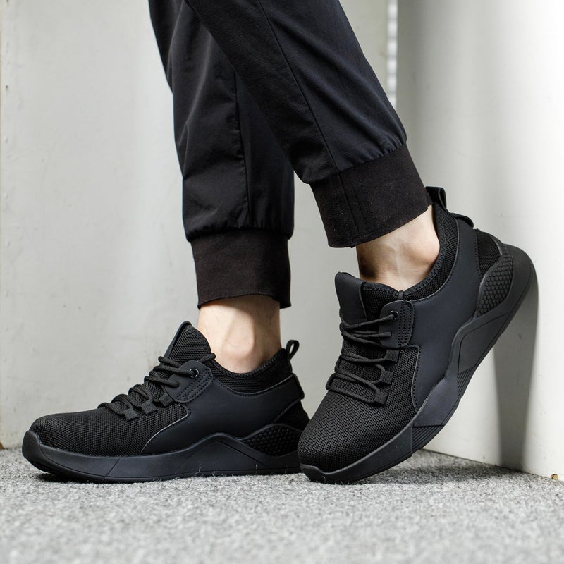 ulogu Waterproof Shoes for Women Non Slip Work Sneakers Walking Shoes Water Resistant Slip on Black Food Service Zapatos de Trabajo para Mujer Antideslizantes - Image 3