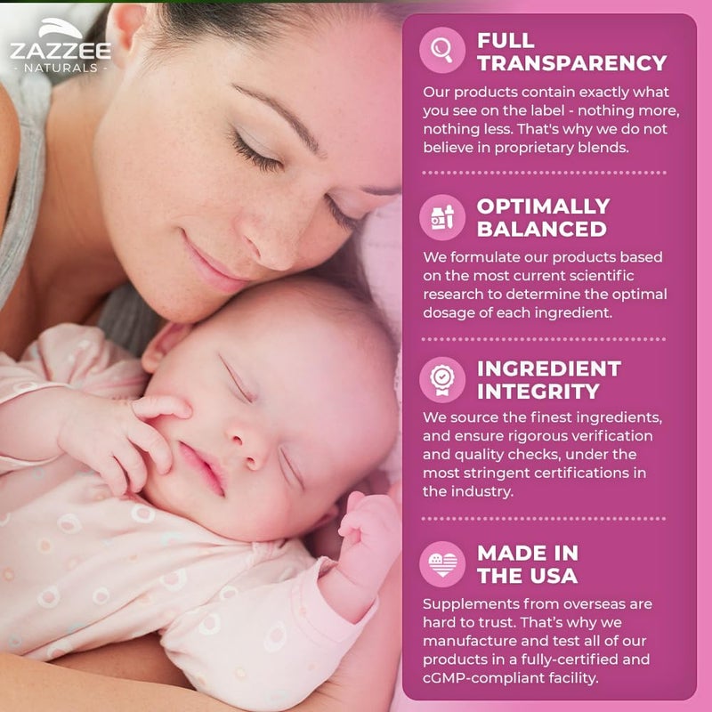 Zazzee PREGNOSITOL Powder, 6 Month Supply, Myo-Inositol and D-Chiro-Inositol 40:1 Fertility Blend, Free Scoop for Exact Dosage, Premium Balanced Formula, 183 Servings, Vegan, All-Natural and Non-GMO - Image 5