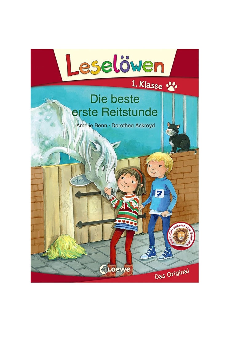 Leselöwen "An Interactive Storybook About Horseback Riding – For First Grade Students       " 
