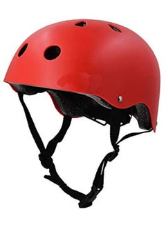 LIMOS Kids Helmet 7 in 1 , Adjustable Protections for Scooter Skateboard Roller Skating Cycling (Red)  - Image 3