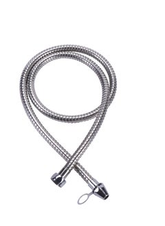 LAWAZIM Hose 1.2m | Stainless Steel Hand Shower Hose | Ultra-Flexible Replacement Part with Brass Insert, Brushed Nickel  - Image 2