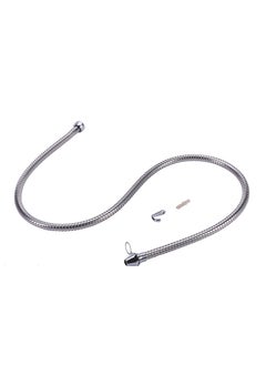 LAWAZIM Hose 1.2m | Stainless Steel Hand Shower Hose | Ultra-Flexible Replacement Part with Brass Insert, Brushed Nickel  - Image 3