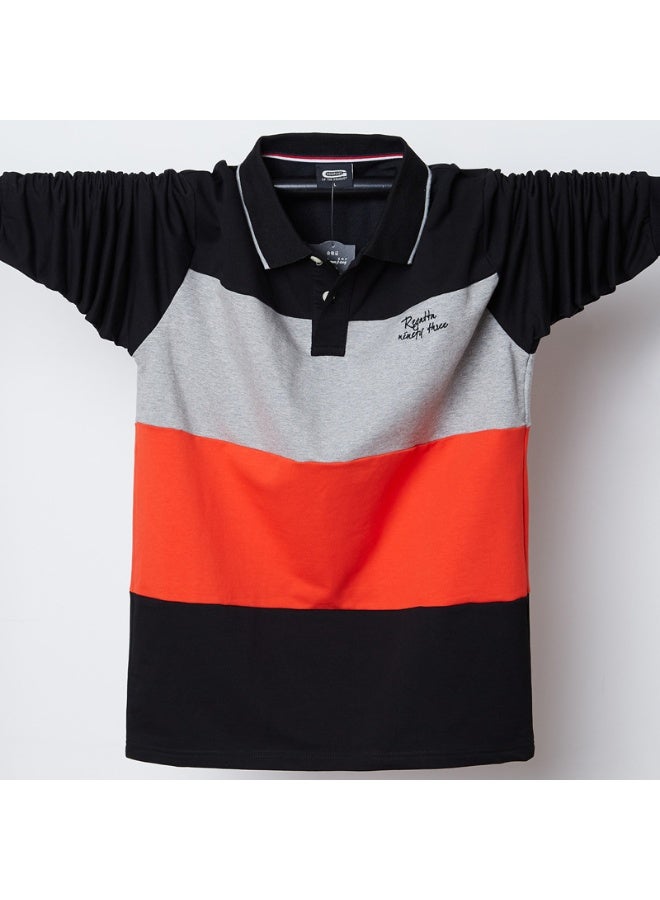 Polo Shirt Men Short Sleeves Cool Top Tees Cotton Male Large Tee Summer Fit Slim Patchwork Polo Shirts - Image 1