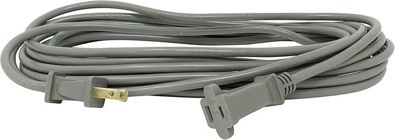 Woods Light Duty Extension Cord 20Ft 16 Gauge Small Appliance Cord SVT Gray 990547 - Image 1