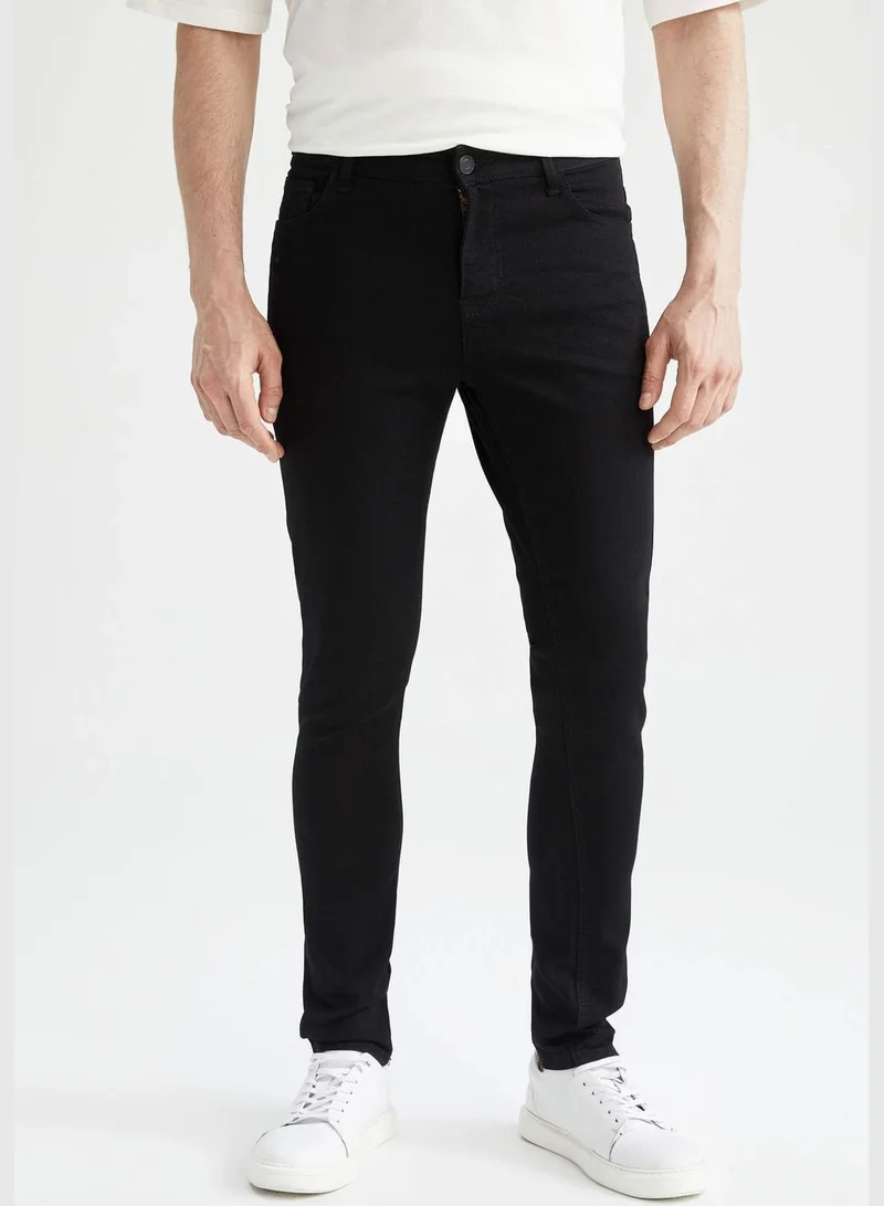 DeFacto Super Skinny Fit Straight Leg Jean Trousers