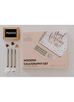 Modern Calligraphy Set for Beginners: A Creative Craft Kit for Adults featuring Hand Lettering 101 Book, Brush Pens, Calligraphy Pens, and More  - Image 3