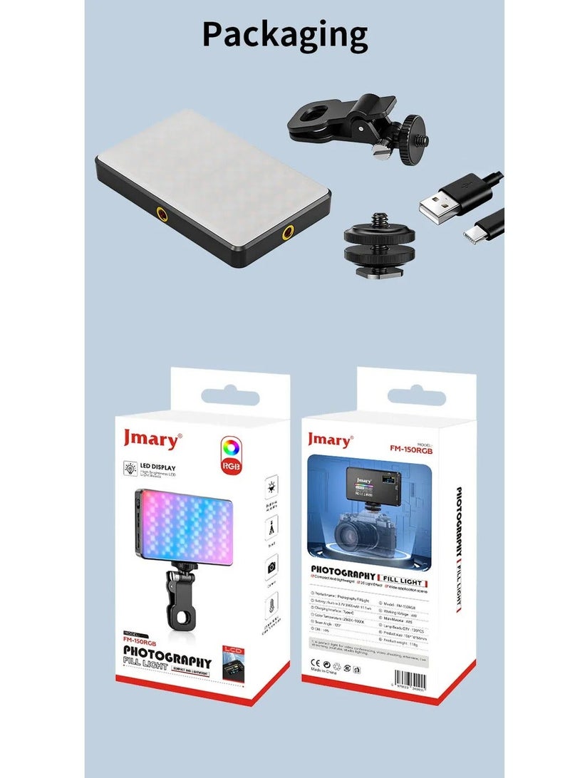 Jmary FM-150RGB Video RGB Fill Light - Image 5
