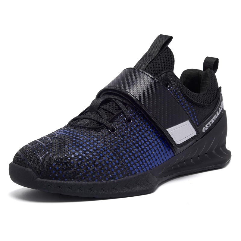 Osterland Weightlifting Shoes HighPerformance Footwear for Gym Powerlifting Specifically Designed for Heavy Lifting Deadlifting Weight Training Squat Shoes for Men Women BlackBlue