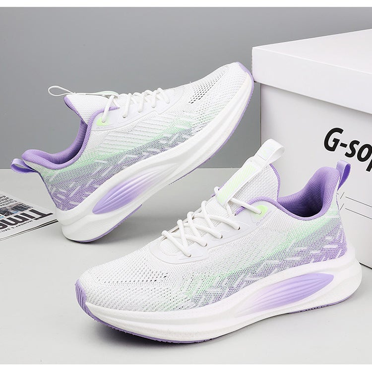 A088 Quantum Terahertz Mens  Womens Breathable Running Shoes White LJA088 female White 