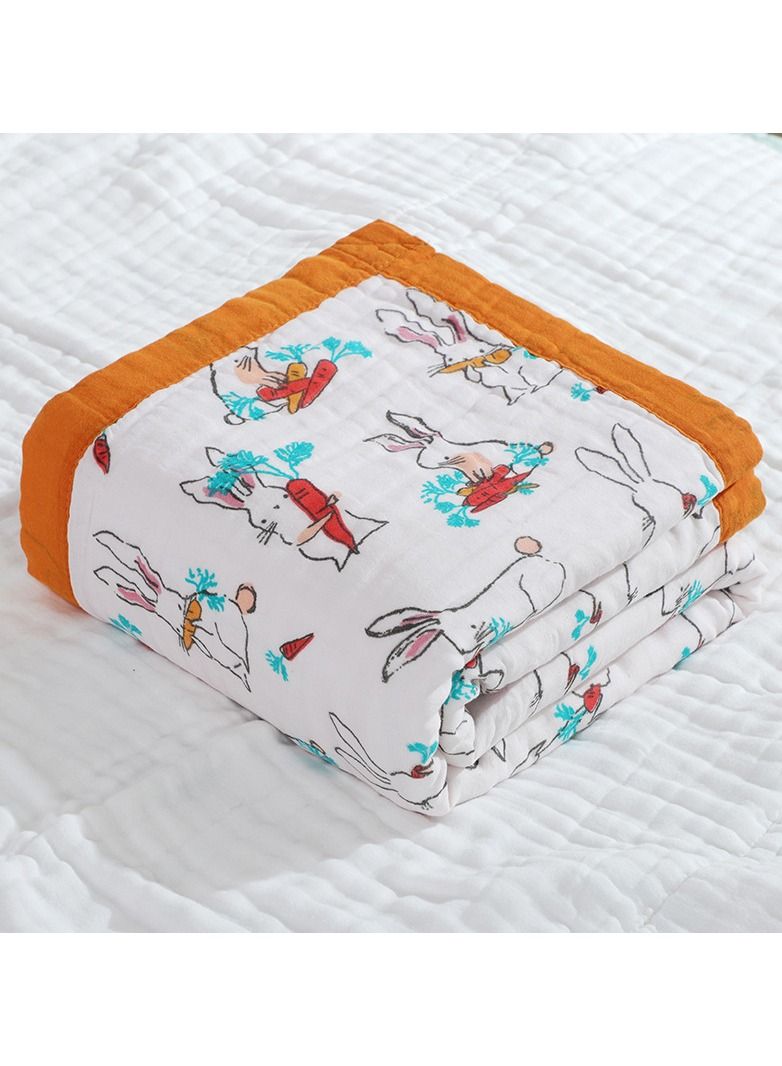 منشفة حمام مطبوعة كرتونية من القطن النقي