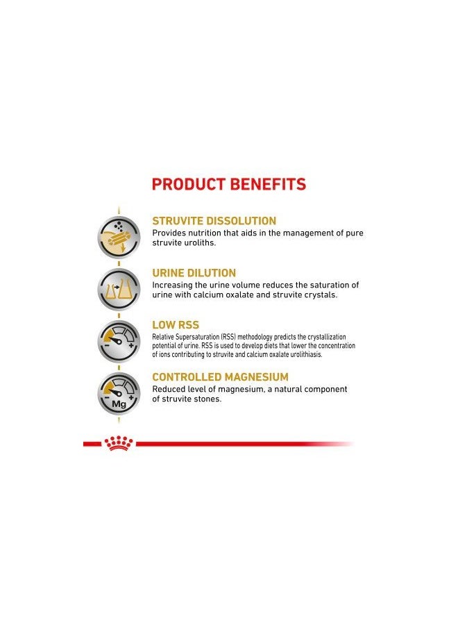 ROYAL CANIN - ROYAL CANIN Urinary S/O Cat Dry Food - Dissolves Struvite Stones, Supports Urinary Health, Low Magnesium Formula 400g - Image 1