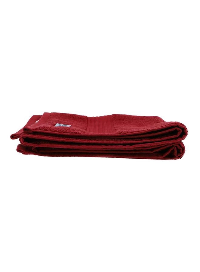 Cannon Soft Highly Absorbent And Quick Drying Cotton Bath Towel Burgundy 70 X 140Cm - Image 4