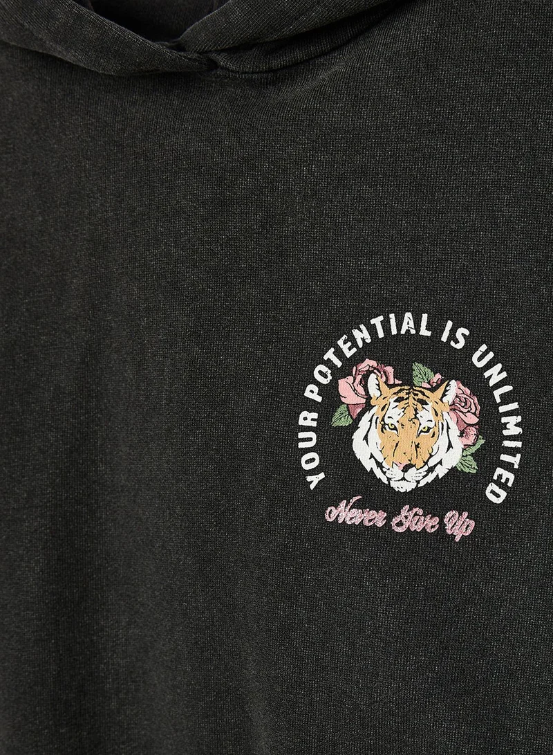 ONLY Kids Back Graphic Hoodie