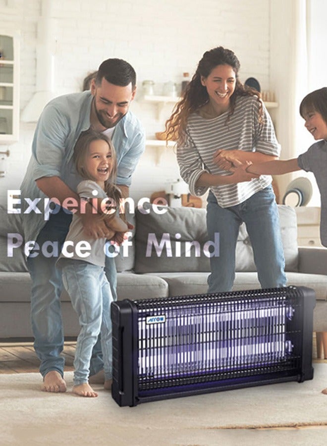 Arrow 18W Insect Killer with LED Tube, High Efficiency, Ultra-Long Working Life, Chemical-Free, Elegant Decorative Light, Low Power Consumption, ABS Fireproof Plastic, Safe & Effective | Model: RO-40IKCG - Image 5