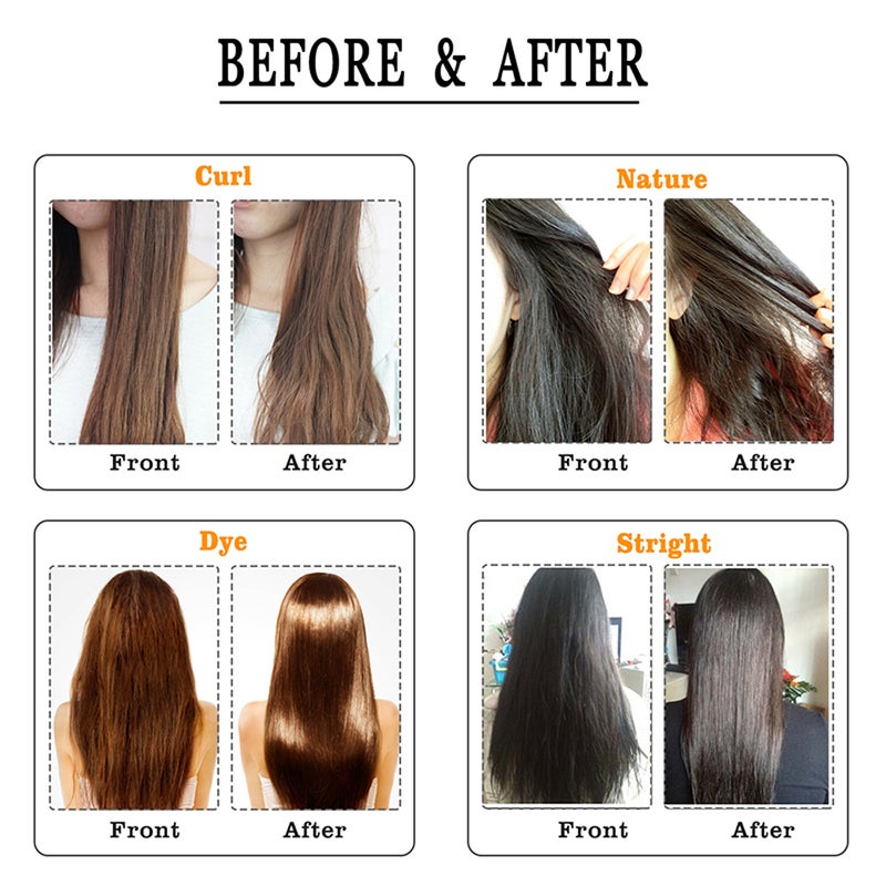 Aliver Hair Mask Moisturizing Nourish Keratin Argan Oil Treatment Hair Practical Hair Care Product Nourishing Serum Hair-root Moist Essence Hair Loss Liquid Improving Hairs Growth Drying Products - Image 5