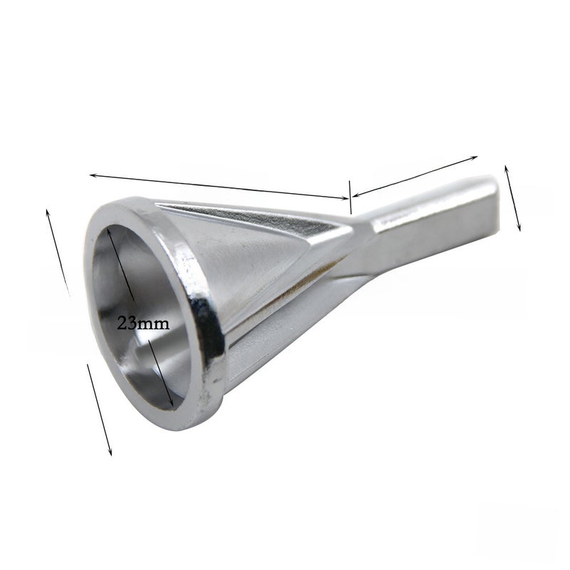Cross-border new external chamfering high-speed steel deburring three-blade triangular handle hexagonal handle boutique external chamfering device(Triangular handle silver) - Image 1