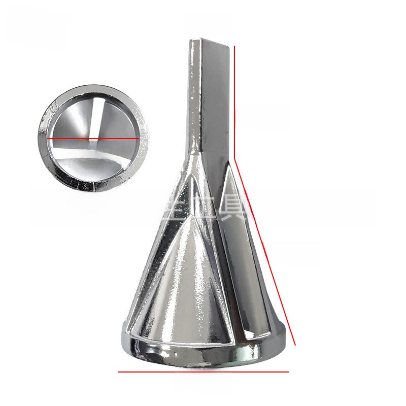 Cross-border new external chamfering high-speed steel deburring three-blade triangular handle hexagonal handle boutique external chamfering device(Triangular handle silver) - Image 4