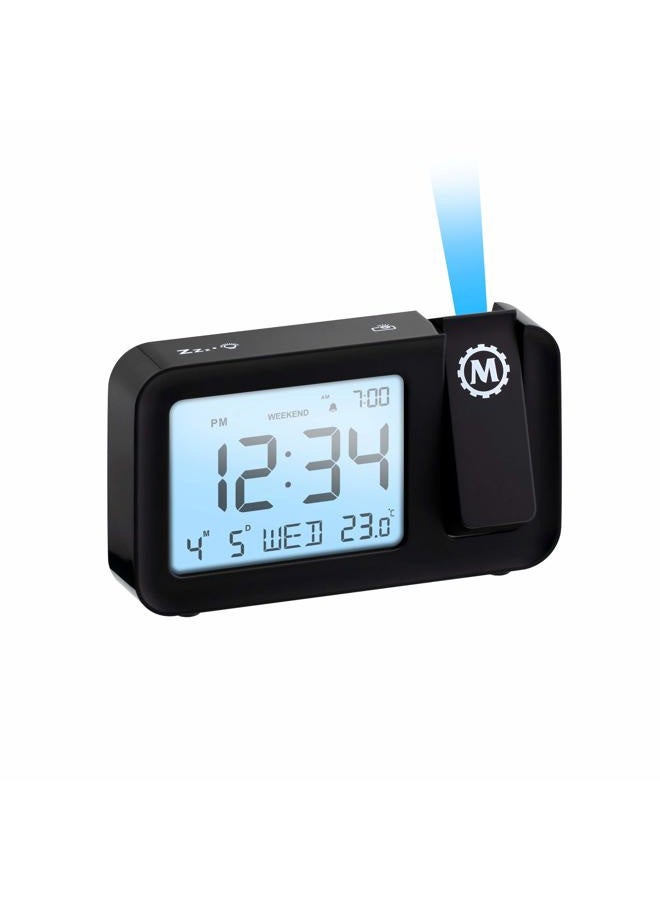 MARATHON Projection Clock with Large Display and Backlight - Image 1