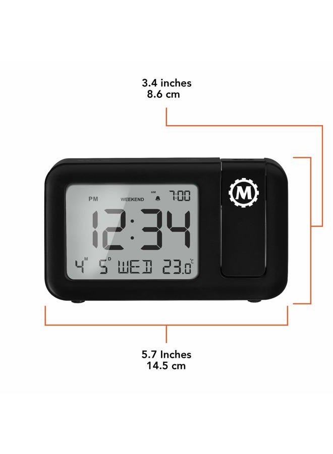 MARATHON Projection Clock with Large Display and Backlight - Image 3