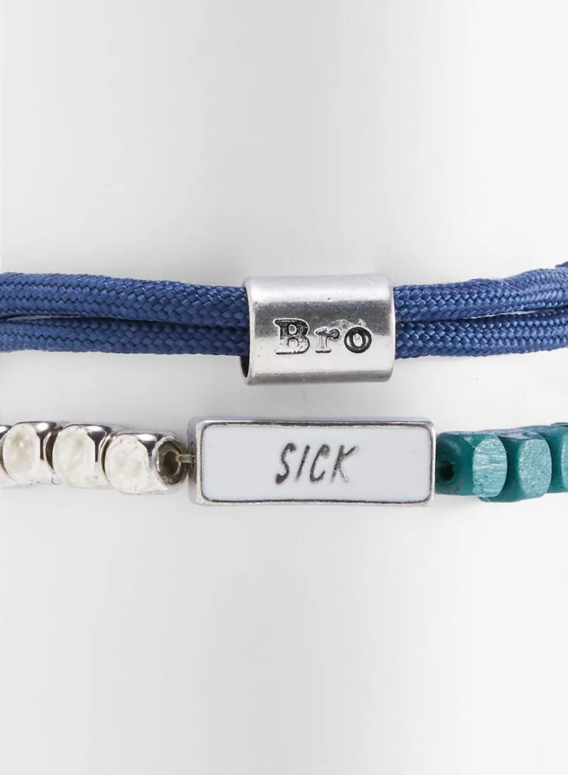 Classics 77 Climbing Cord Row Bracelets Set