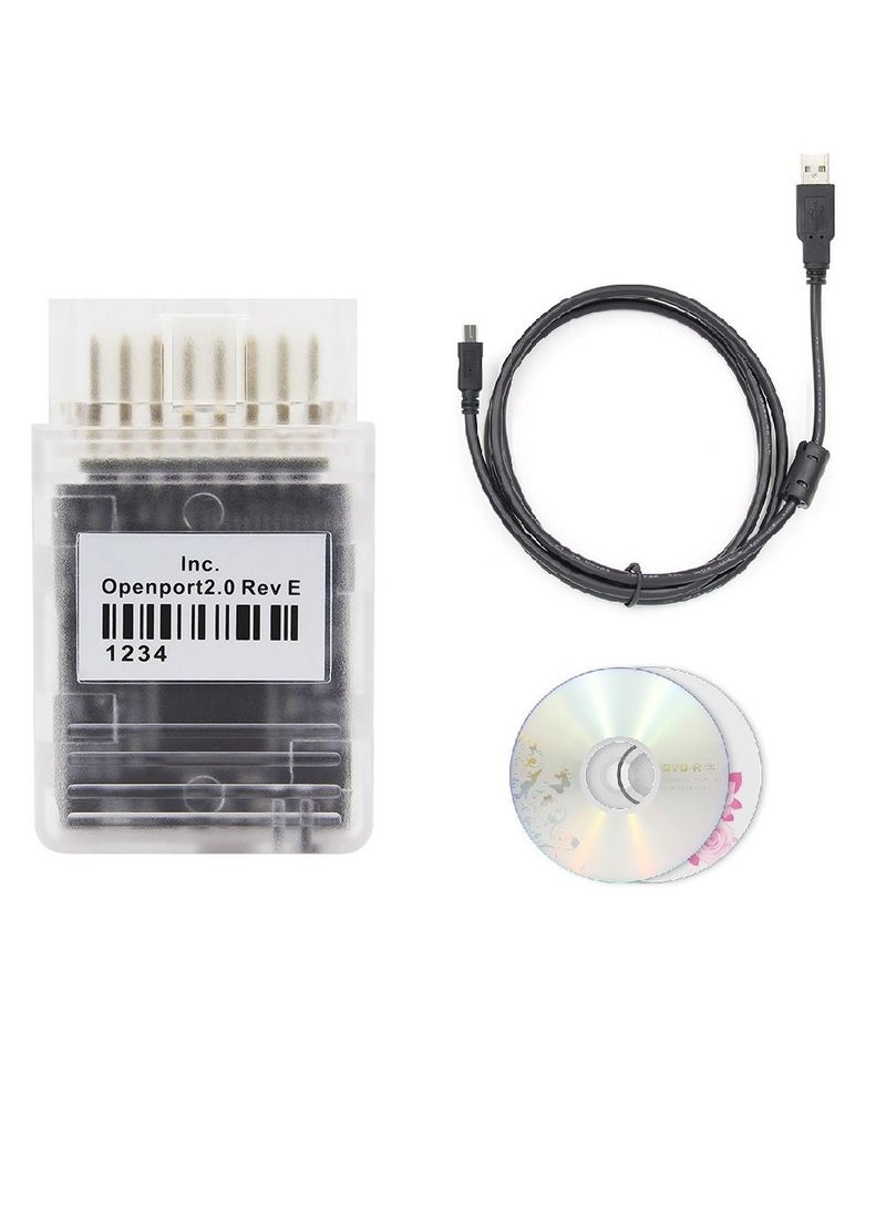 Generic - Full Chip Openport 2.0 ECU FLASH open port 2 0 Auto Chip Tuning OBD 2 OBD2 Car Diagnostic Tool For Mercedes-Benz J2534 Scanner - Image 1
