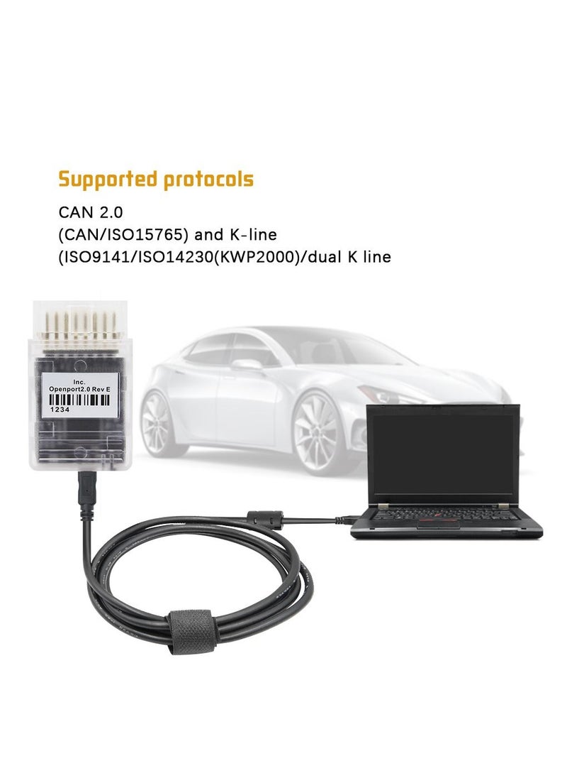 Generic - Full Chip Openport 2.0 ECU FLASH open port 2 0 Auto Chip Tuning OBD 2 OBD2 Car Diagnostic Tool For Mercedes-Benz J2534 Scanner - Image 1