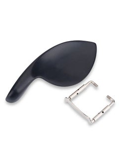Dilwe Violin Chin Rest With Standard Adjustable Metal Bracket For 4 4 Size Music Instrument Accessory  - Image 2