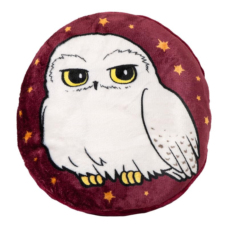Paladone Paladone Harry Potter Hedwig 2-in-1 Cushion Blanket - Officially Licensed Harry Potter Travel Blanket  Foldable Soft Fluffy Throw  Compact Design for Living Room or Bedroom Decor  - Image 1
