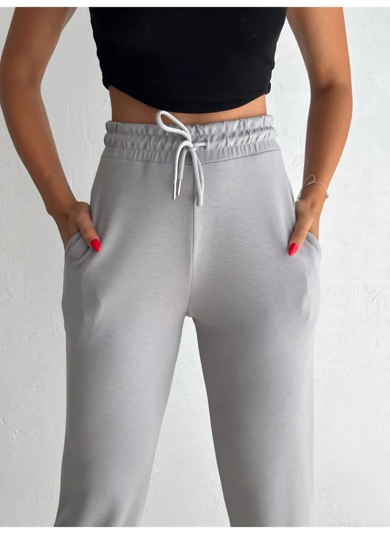 Swana Pleated Modal Fabric Relaxed Fit Trousers