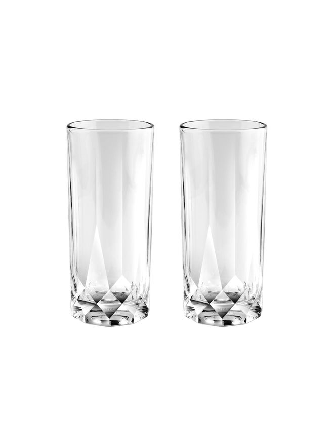 OCEAN 2-Piece Connexion Hi Ball Glass Set 350ml - Image 1