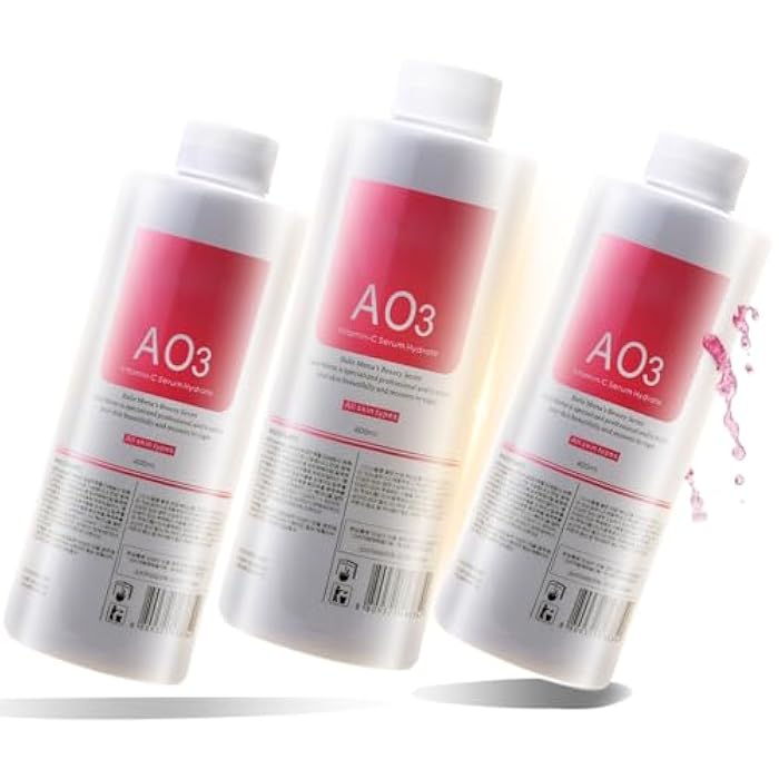 Nielies Professional Hydro Peeling Solution for Hydrodermabrasion Machines – Bubble Solution for All Skin Types AO3 – Deep Cleansing, Hydration, and Anti-Aging - Image 1