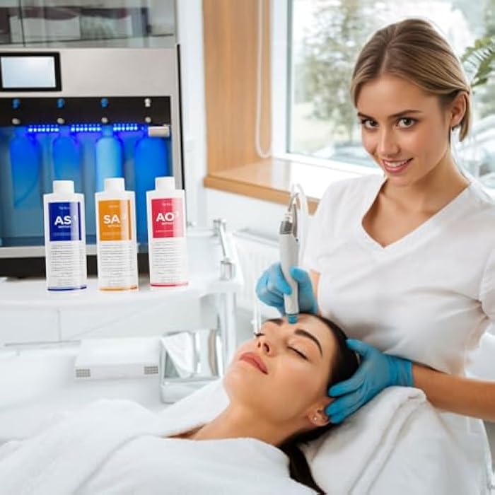 Nielies Professional Hydro Peeling Solution for Hydrodermabrasion Machines – Bubble Solution for All Skin Types AO3 – Deep Cleansing, Hydration, and Anti-Aging - Image 4