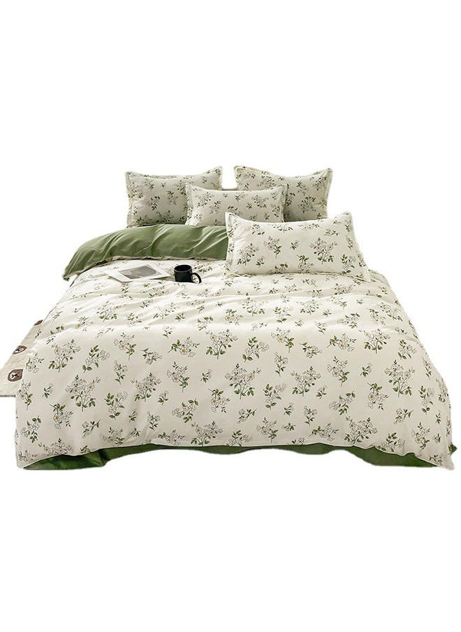 Sharpdo - 4-Piece Bedding Set which includes 1 Quilt Cover 1 Sheet 2 Pillowcase 220*240cm - Image 1