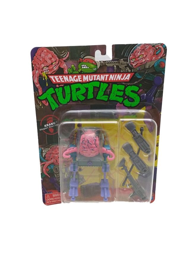 Teenage Mutant Ninja Turtles Teenage Mutant Ninja Turtles: 4” Original Classic Krang Basic Figure  - Image 1