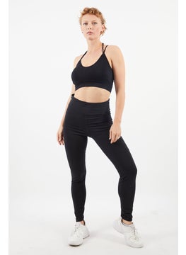 Reebok Women Sportswear Fit Training Leggings, Black  - Image 3
