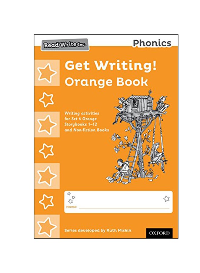 Pack Of 10 Get Writing! Orange Book Set