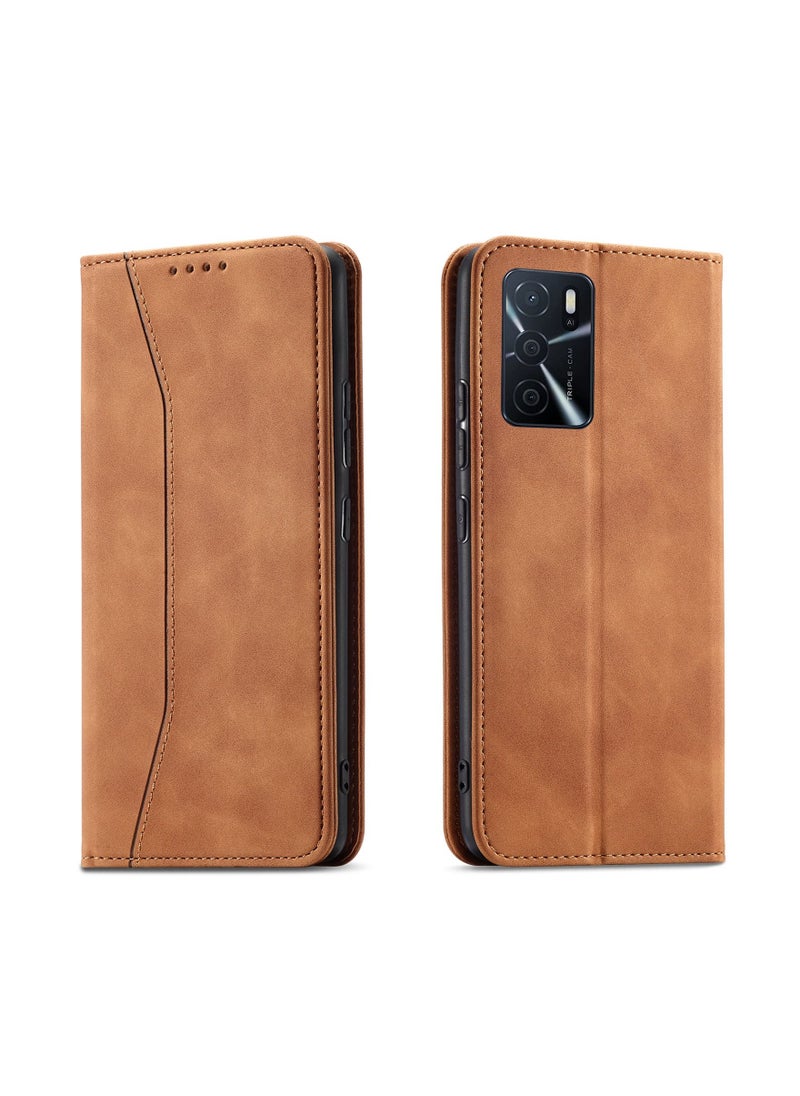 Generic - Suitable For OPPO Solid Color Flip Shockproof Phone Case - Image 1