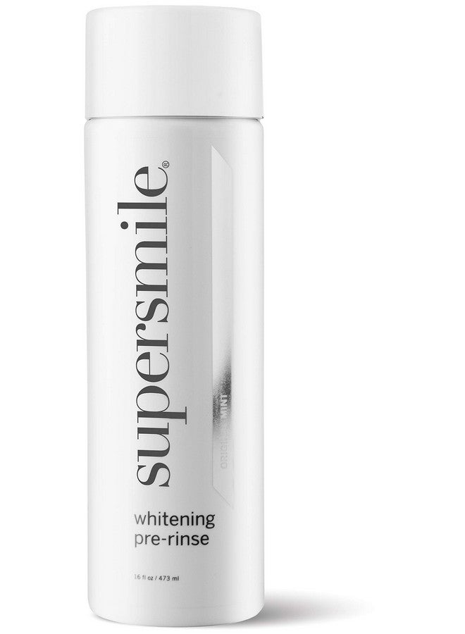 Supersmile Whitening Pre-Rinse - Clinically Formulated Pre-Brush Dental Mouthwash, Cleans and Whitens Teeth in Hard-to-Reach Places - Fresh Breath - Anti-Germicidal - Alcohol-Free (16 Fl Oz) - Image 1