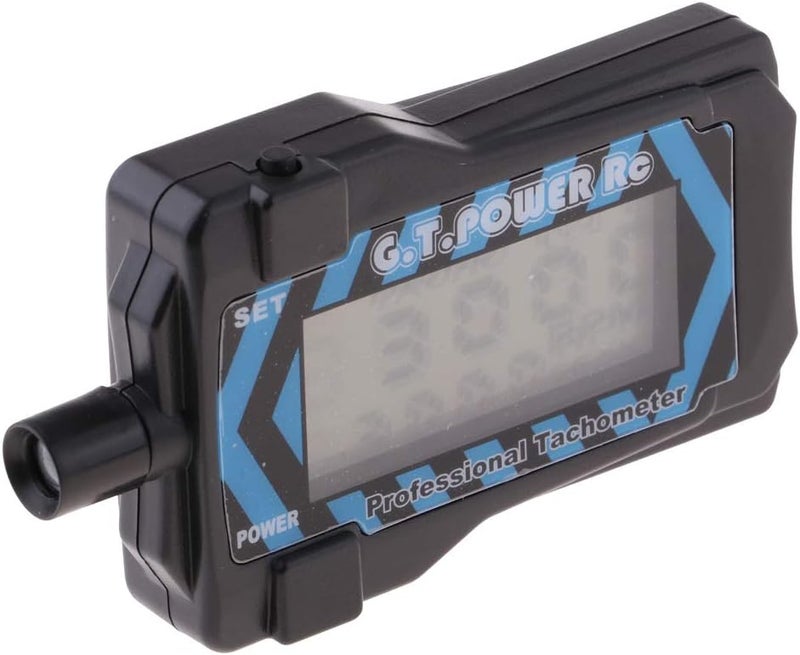 klarako G.T. POWER Professiol RC Tachometer RPM Reader for 2-9 Blades Propeller - Image 1