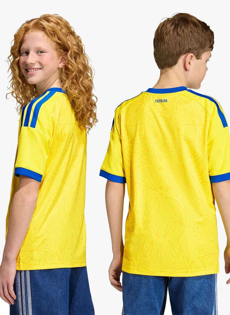 Adidas Youth Ukraine 26 Home Jersey