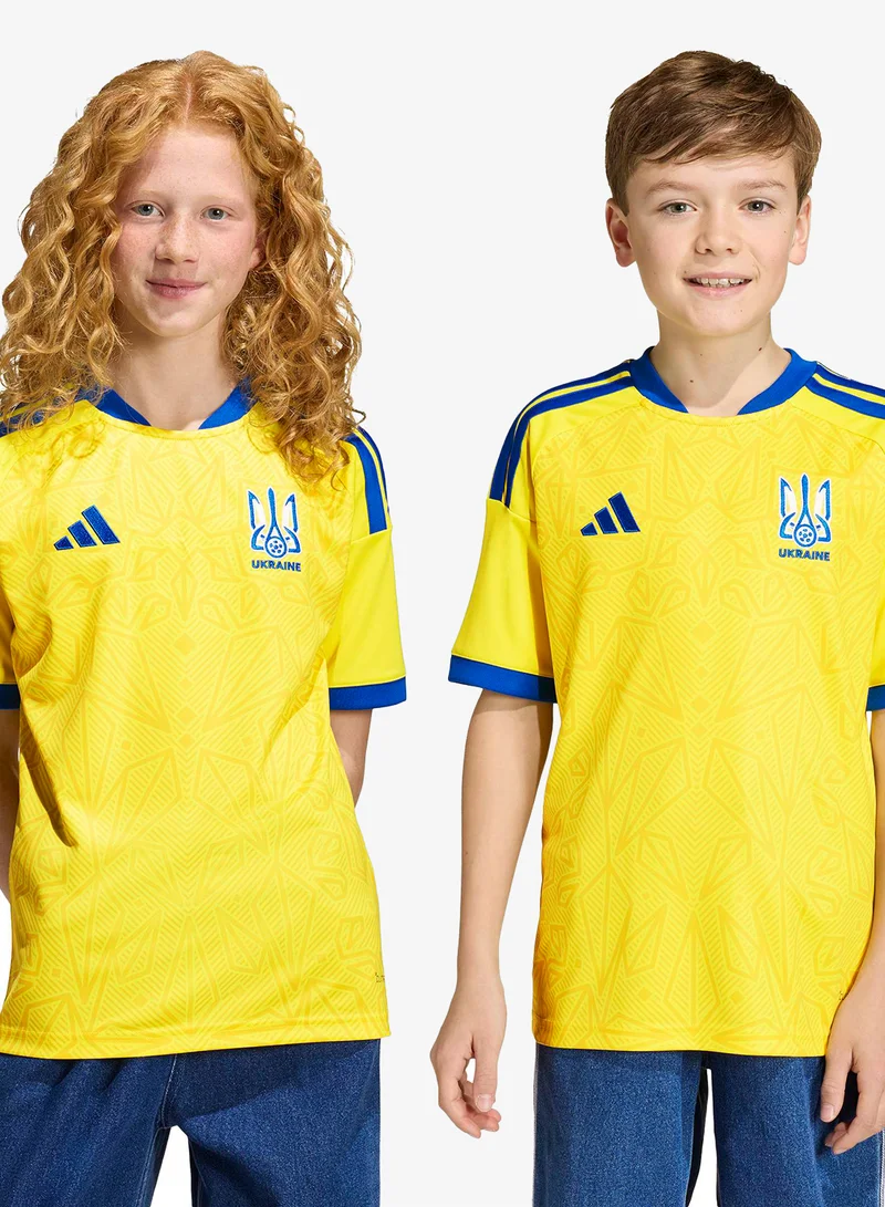 Adidas Youth Ukraine 26 Home Jersey