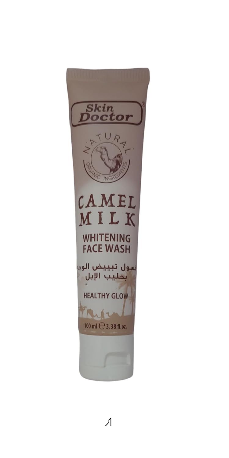 HANI PO Doctor skins docter body camel milk face wash 100ml Pack of 1 Thailand ProductNatural Moisturizing for women Natural cleansing for women girl men adults Cream for women girls facial cream body cream for women girls - Image 1