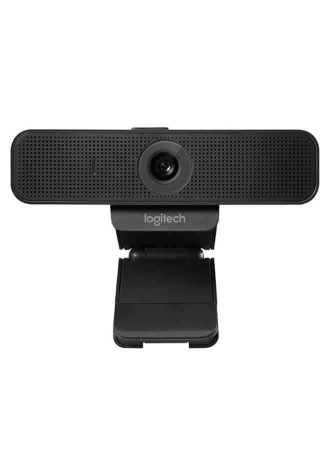 Logitech C925-E Business Webcam, HD 1080p/30fps Video Calling, Light Correction, Autofocus, Clear Audio, Privacy Shade, Works with Skype Business, WebEx, Lync, Cisco, PC/Mac/Laptop/Macbook Black - Image 1
