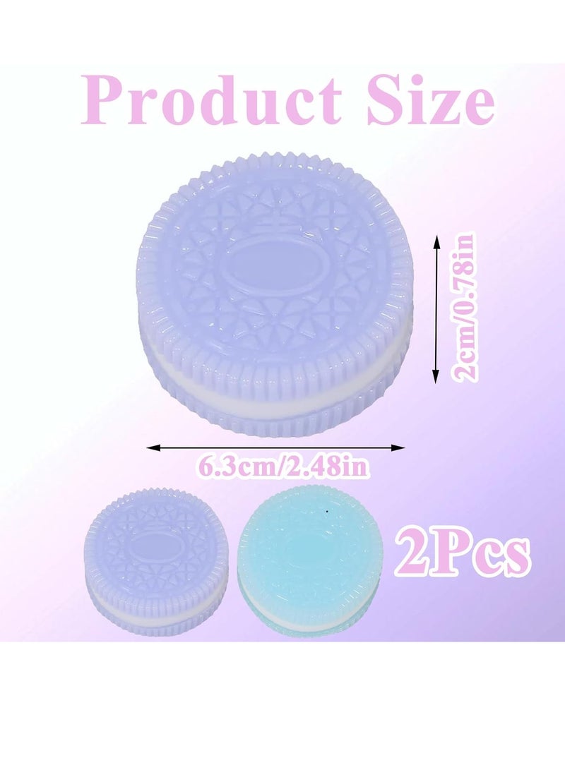 بيبي لاند لعبة بسكويت اسفنجية لتخفيف التوتر ، لعبة تخفيف الضغط، تصميم ساندويتش واقعي للقلق والاسترخاء، ملحق مكتب مثالي ولعبة فيدجيت ممتعة للبالغين - Image 2