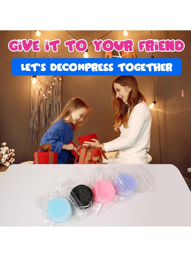 بيبي لاند لعبة بسكويت اسفنجية لتخفيف التوتر ، لعبة تخفيف الضغط، تصميم ساندويتش واقعي للقلق والاسترخاء، ملحق مكتب مثالي ولعبة فيدجيت ممتعة للبالغين - Image 5