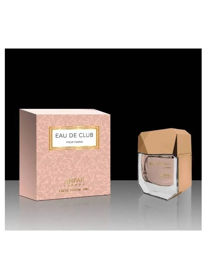 Anfar Eau De Club Pour Femme - 100ml | Luxurious Oriental Perfume for Women - Image 2