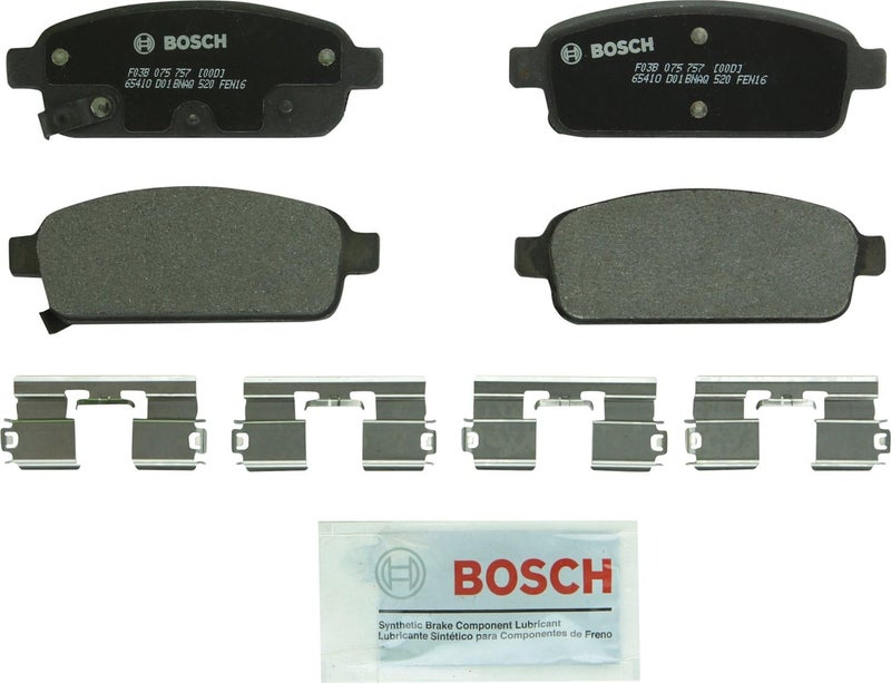 BOSCH BP1468 QuietCast Premium Semi-Metallic Disc Brake Pad Set - Rear