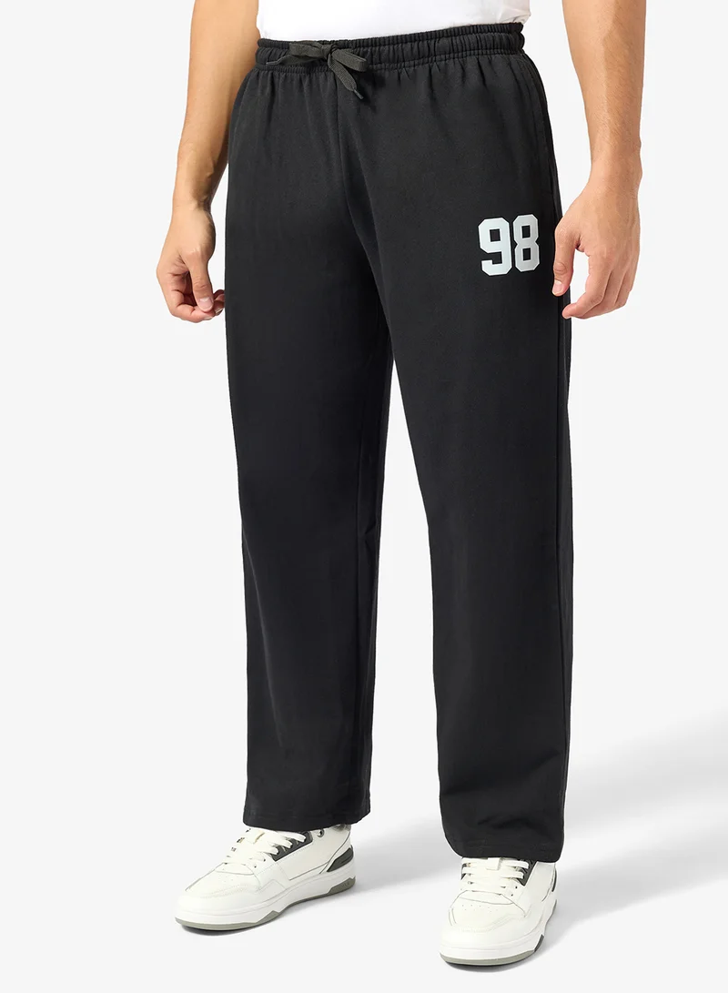 Seventy Five Graphic Design Oversized Joggers