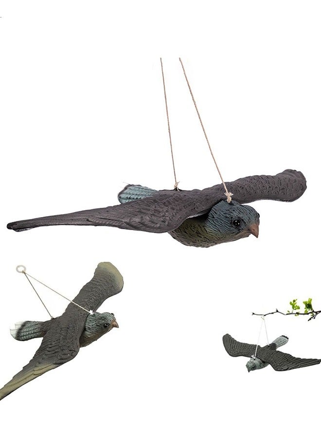 Realfrog Bird Control Panic Device, Premium Bird Repellent Fake Flying Eagle Decoy, Hanging Realistic Predator Scarecrow Diverter, Bird Repeller For Birds, Mice, Squirrels, Rabbits And Other Birds Or Rodents - Image 1